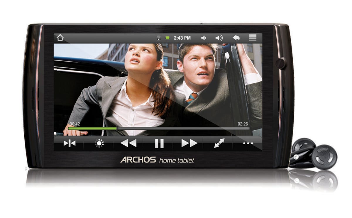 Photo of the Archos 7 Home Tablet.