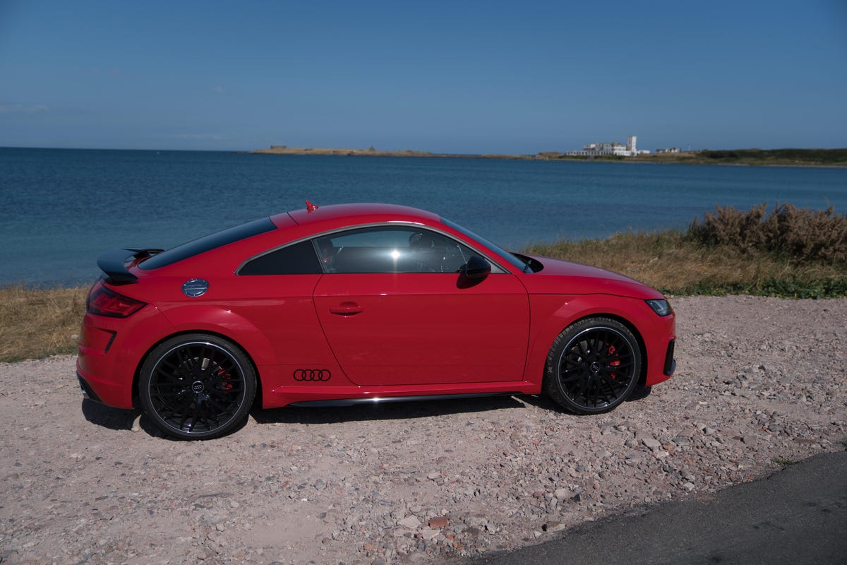 Audi TTS on the Isle of Man