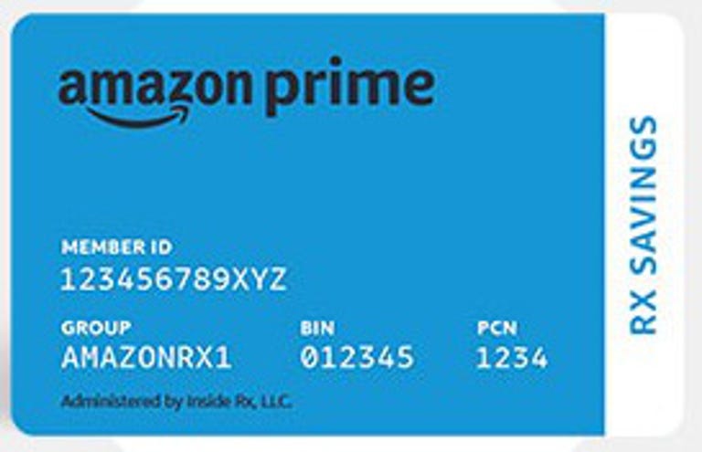 Amazon Prime Rx savings card
