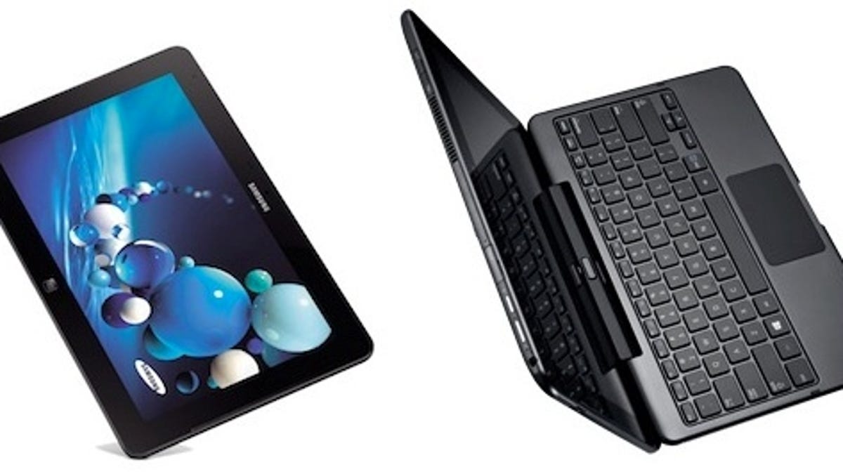 Like Microsoft's Surface Pro, the Samsung ATIV Smart PC Pro 700T combines mainstream laptop performance with a tablet design that works with a keyboard.