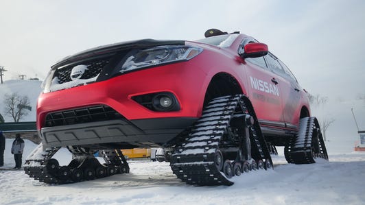 Nissan's "Winter Warriors"