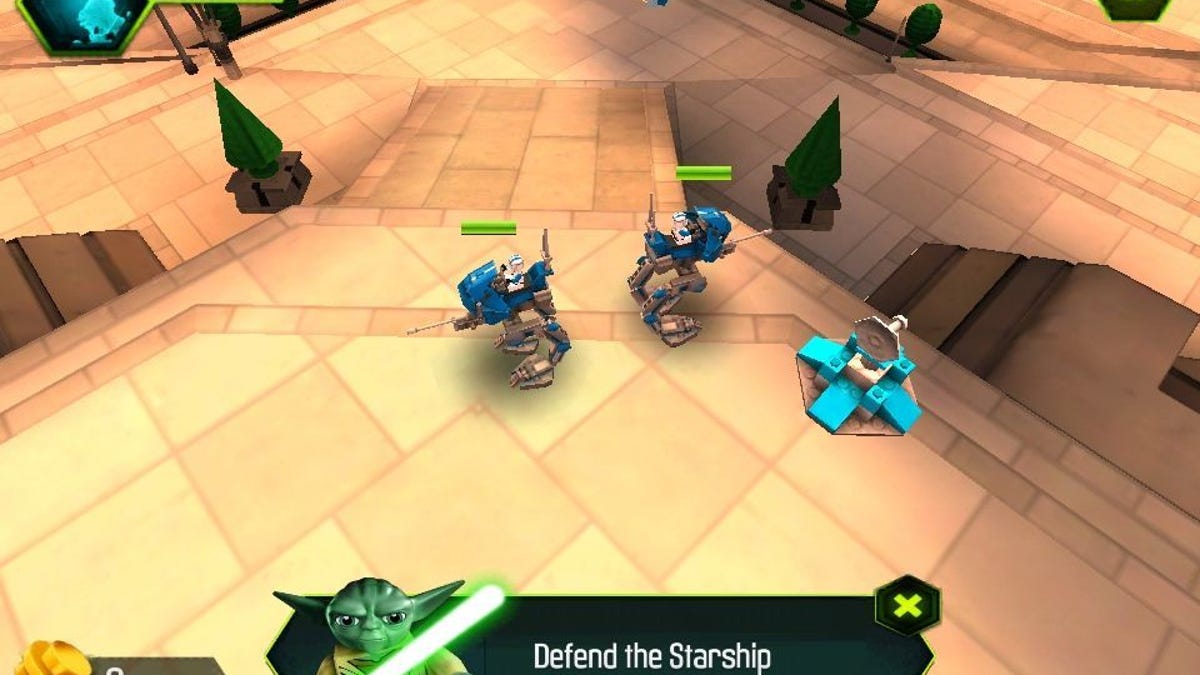 Lego Star Wars: The Yoda Chronicles offers fun, fairly simple RTS action.