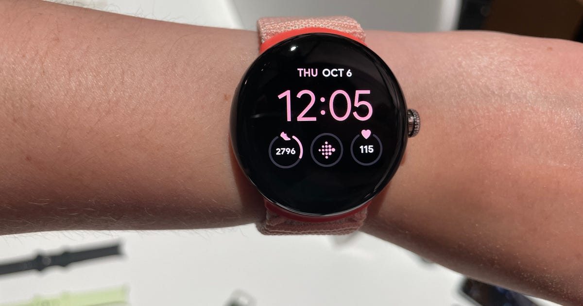 Google Pixel Watch Hands-On: Fitbit Debuts on an Android Watch
