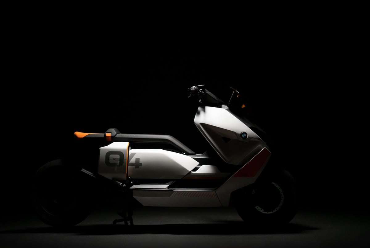 BMW Motorrad Concept Link is a smart e-scooter from the future - CNET