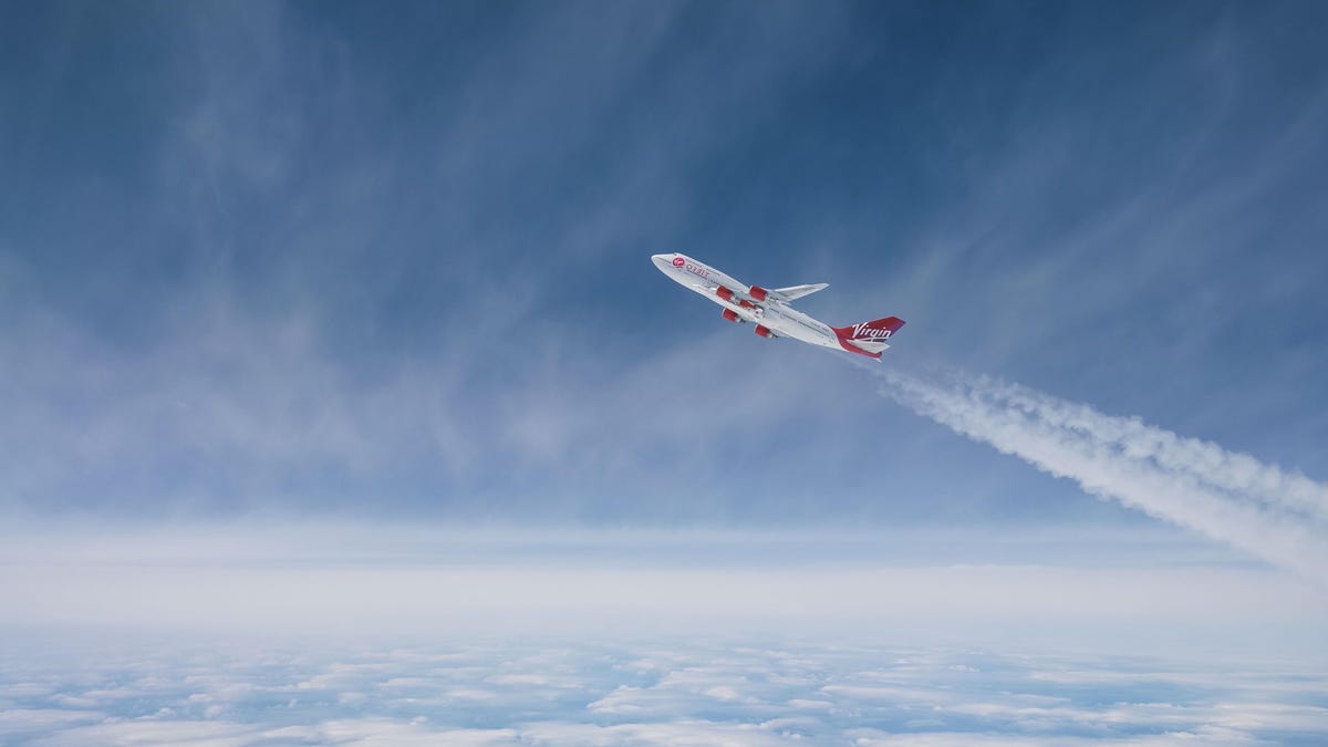 Virgin Orbit launch aircraft