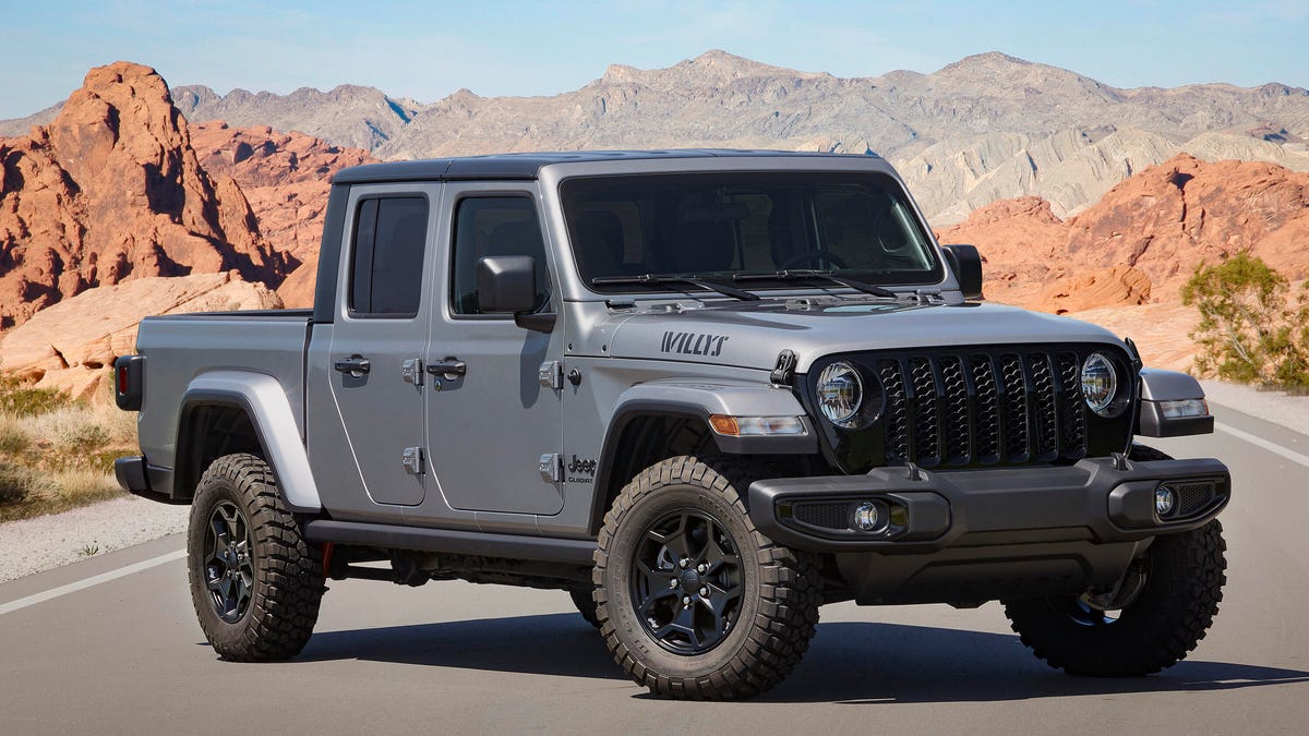 Jeep Brings The Affordable Off-Road Willys Trim To The 2021 Gladiator - Cnet