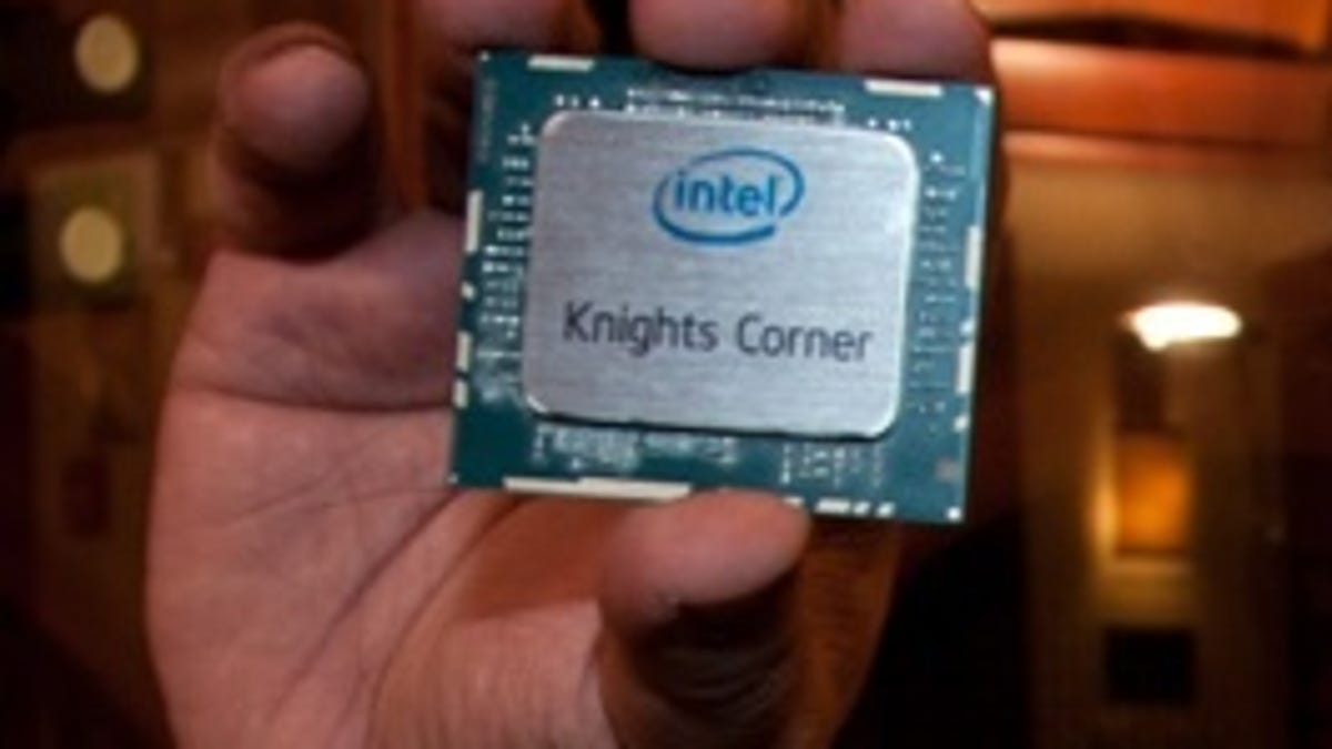 Intel's Knights Corner will have more than 50 processor cores. It's due by 2013 and will tap Intel's 3D transistor tech.