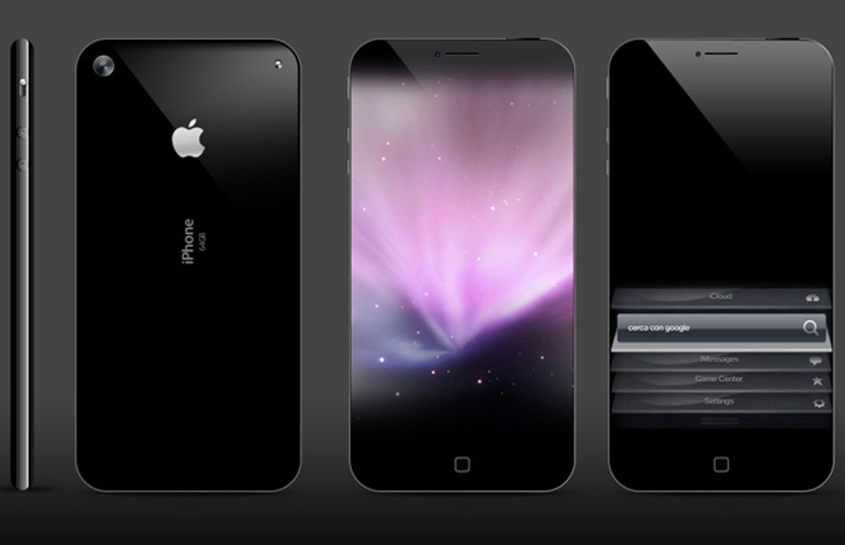 iPhone 5 screen concept