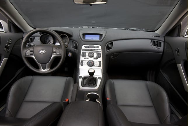 Genesis Coupe interior