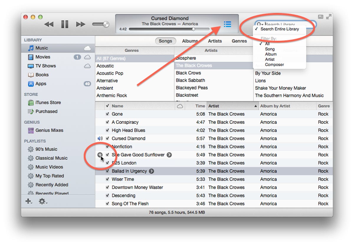 iTunes 11 new features