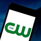 cw network logo on a mobile phone