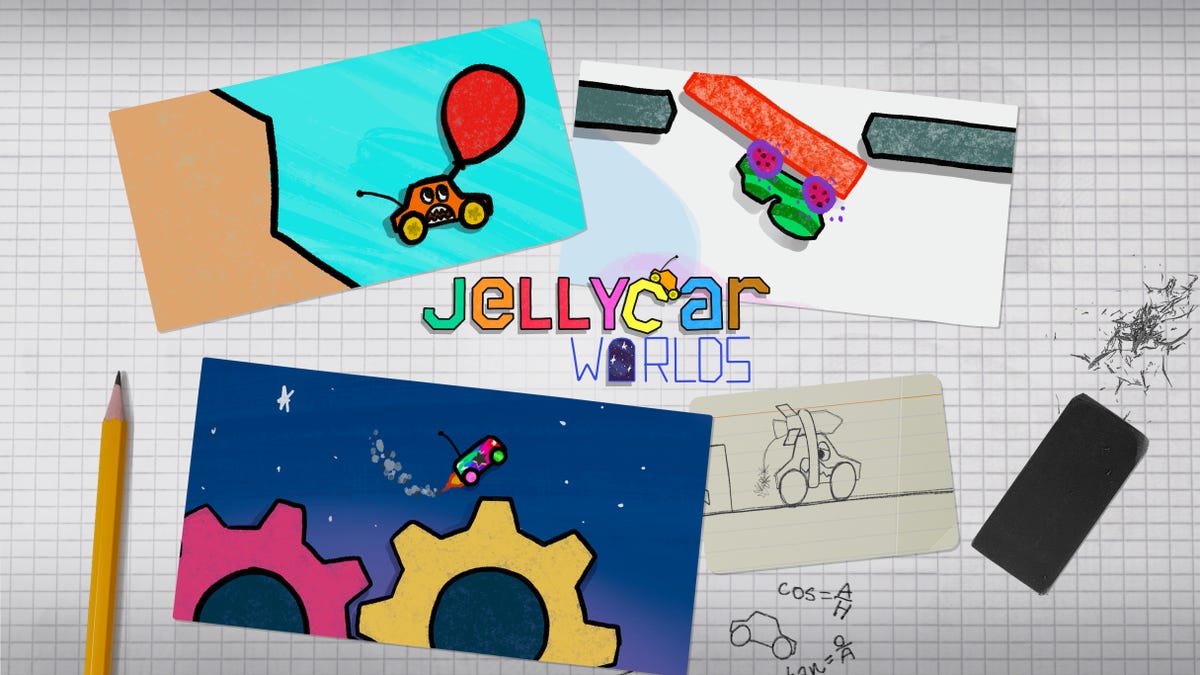 JellyCar Worlds Logo