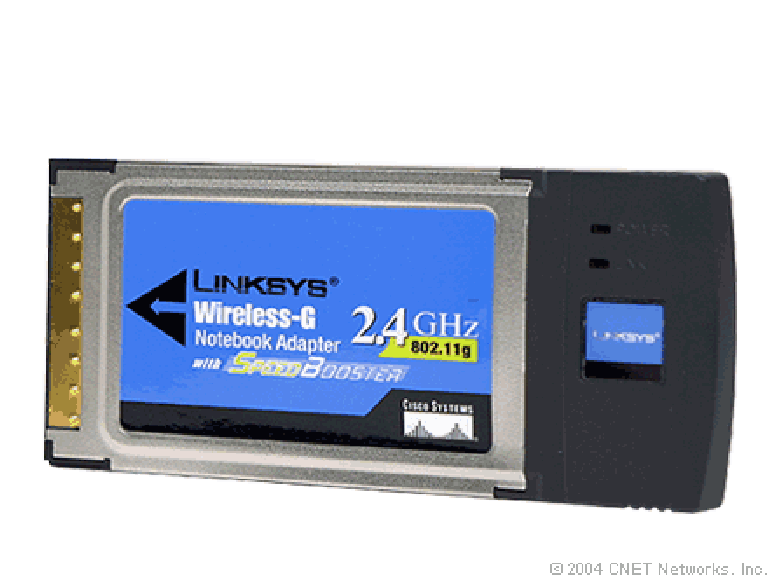 Linksys WPC54GS Wireless-G notebook adapter with SpeedBooster review: Linksys  WPC54GS Wireless-G notebook adapter with SpeedBooster - CNET