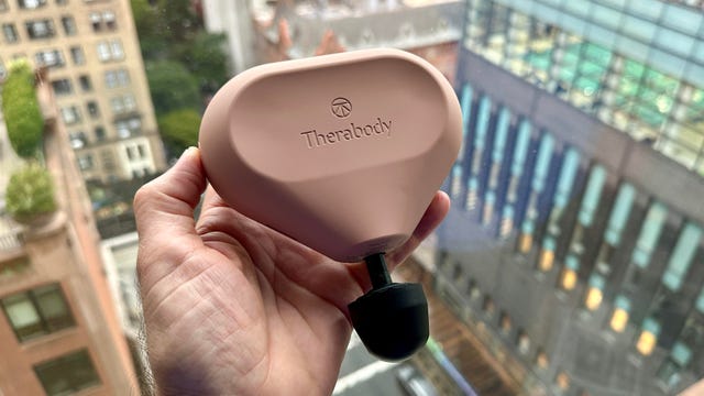 The Theragun Mini 2.0 is 20% smaller and 30% lighter than the original