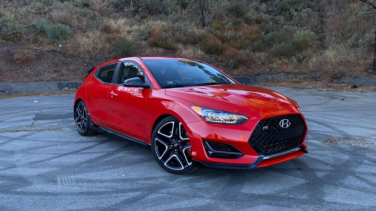 2021 Hyundai Veloster N DCT outdoors