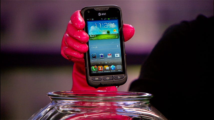 Samsung Rugby Pro toughens up Android