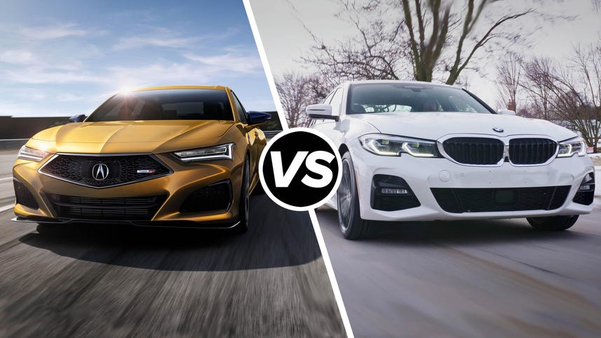 2021 Acura TLX vs BMW 3 Series: Sport sedans compared