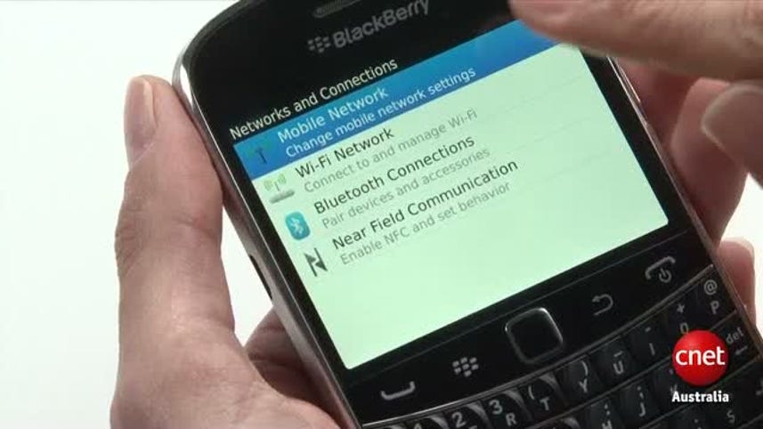 How to turn off data roaming on the BlackBerry