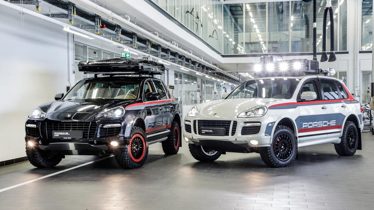 These rad Porsche Cayennes preview future off-road upgrades - CNET