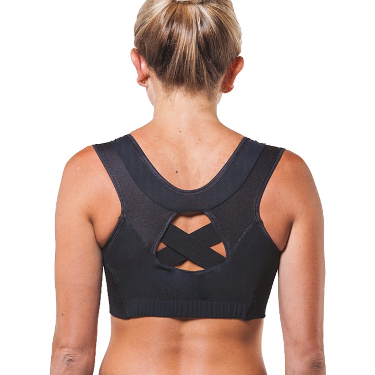 Boobs-on: Interactive sports bra pulls you into alignment - CNET
