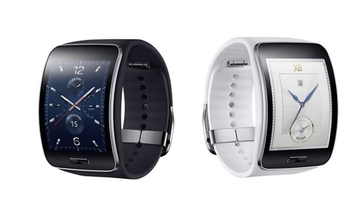 Samsung unveils Gear S, a smartwatch with curved display - CNET