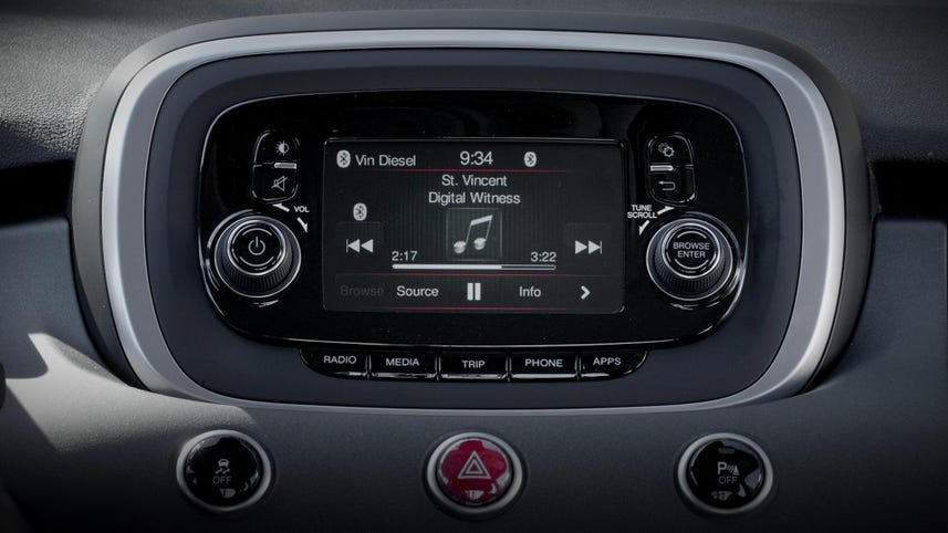 Check out Uconnect 6.5 in the 2017 Fiat 500X