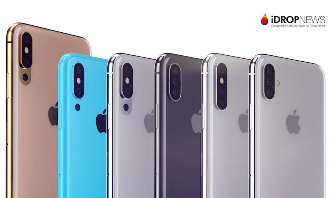 One of the 2018 iPhones will reportedly have 5 color options