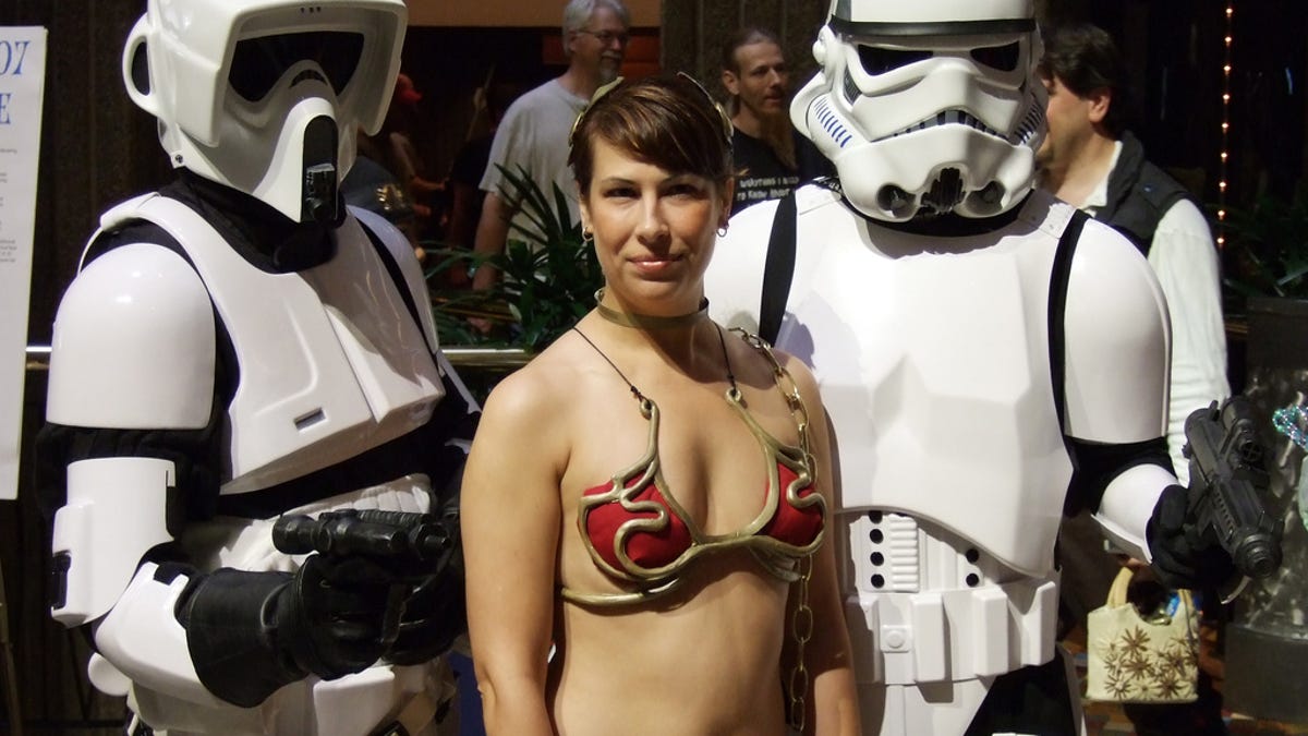 Stormtroopers and Princess Leia