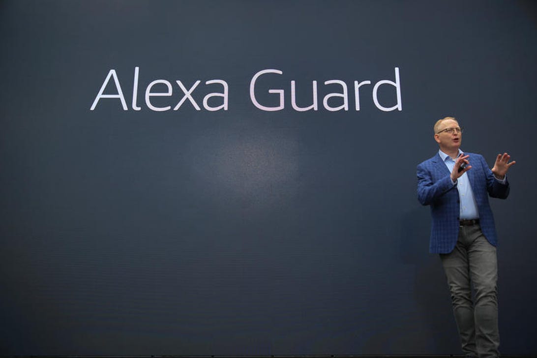 Amazon’s Alexa Guard can alert you if an Echo detects smoke alarm, breaking glass