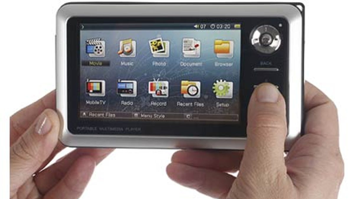 Photo of Cowon A3 portable video player