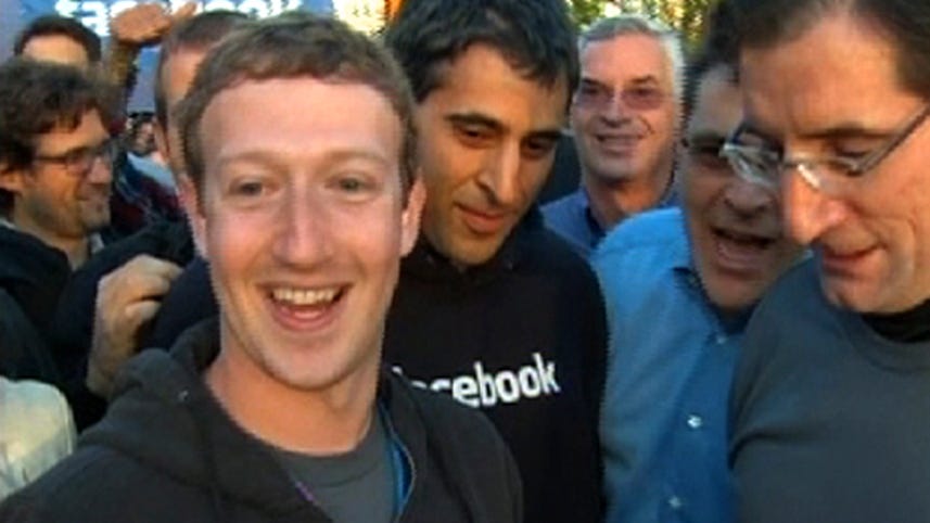 Mark Zuckerberg rings Nasdaq opening bell