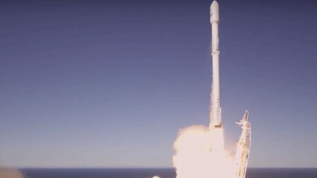 SpaceX returns to space.