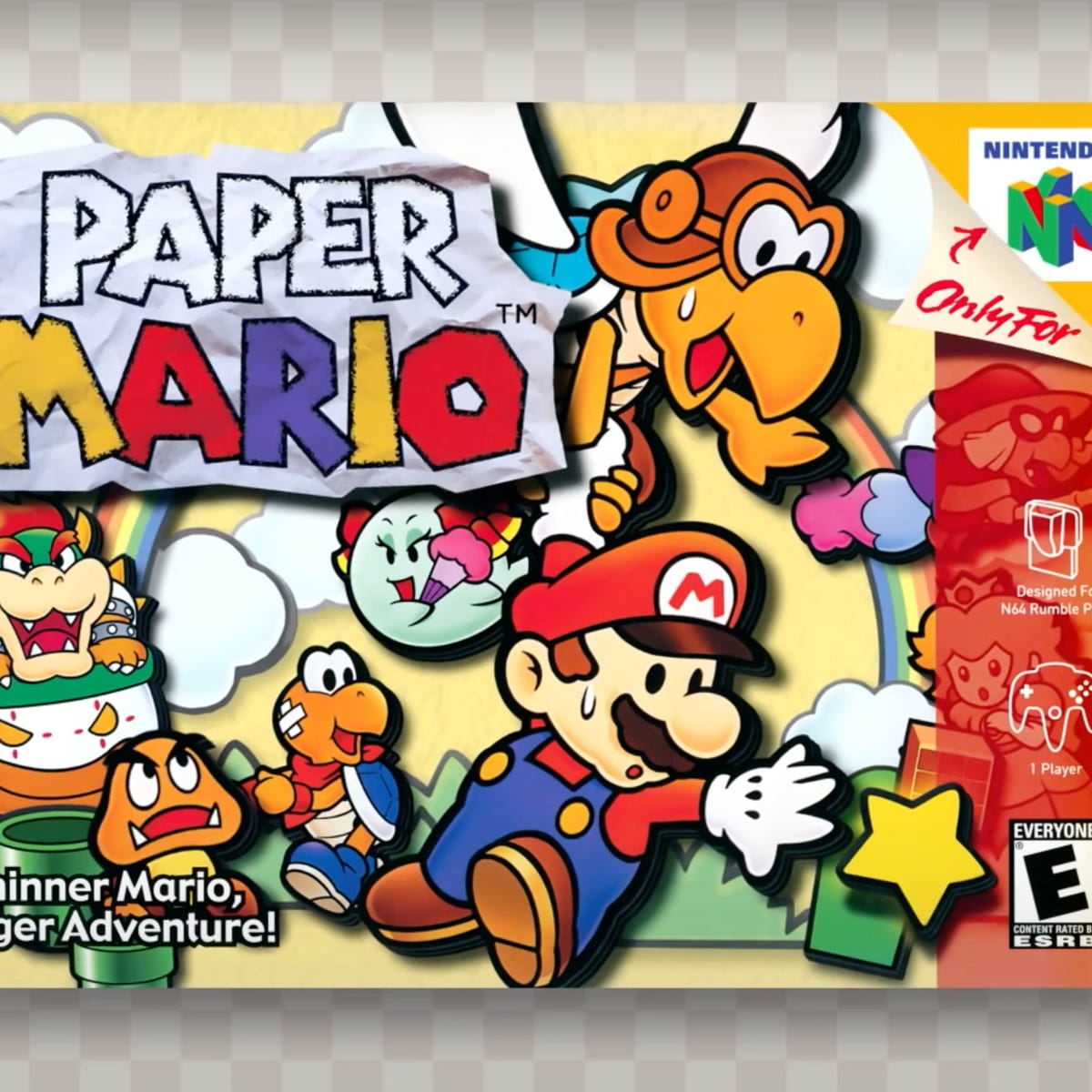 Fortryd pakke ide Paper Mario N64 is now available on Nintendo Switch Online - CNET