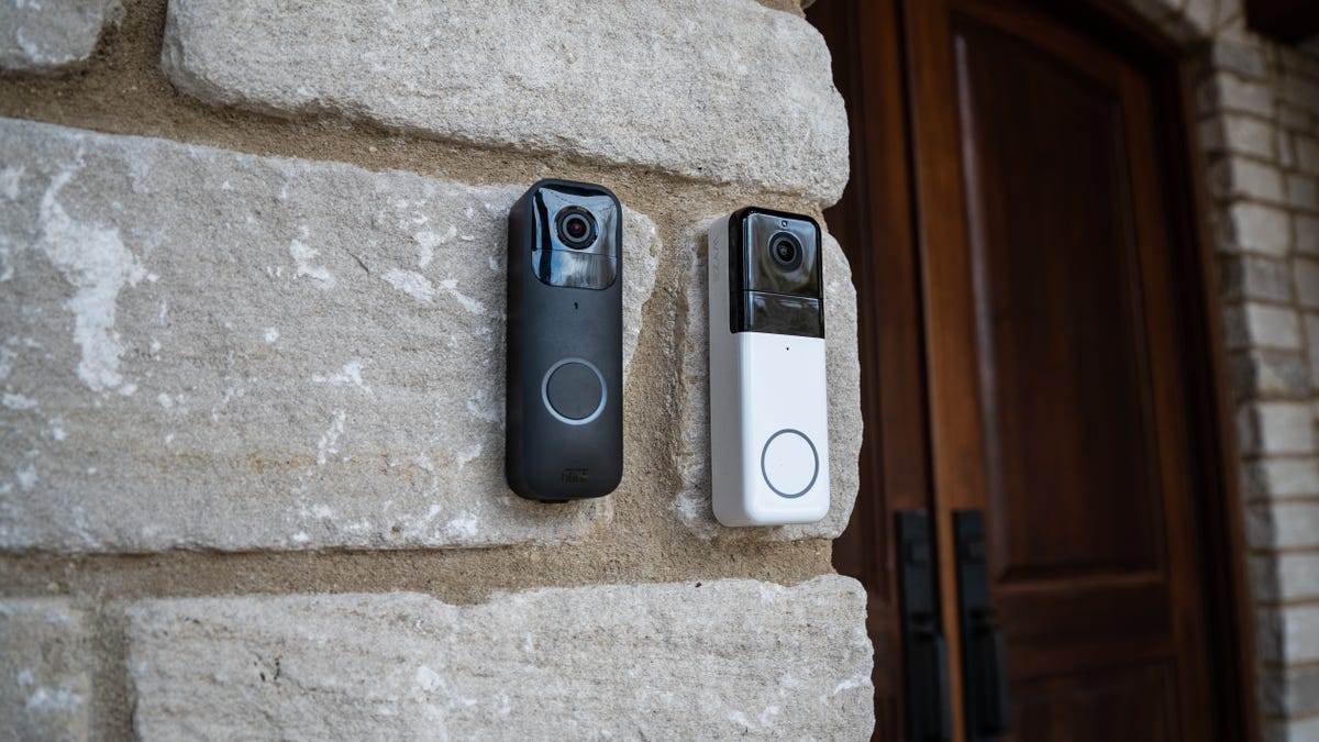 Wyze and Blink video doorbell cameras