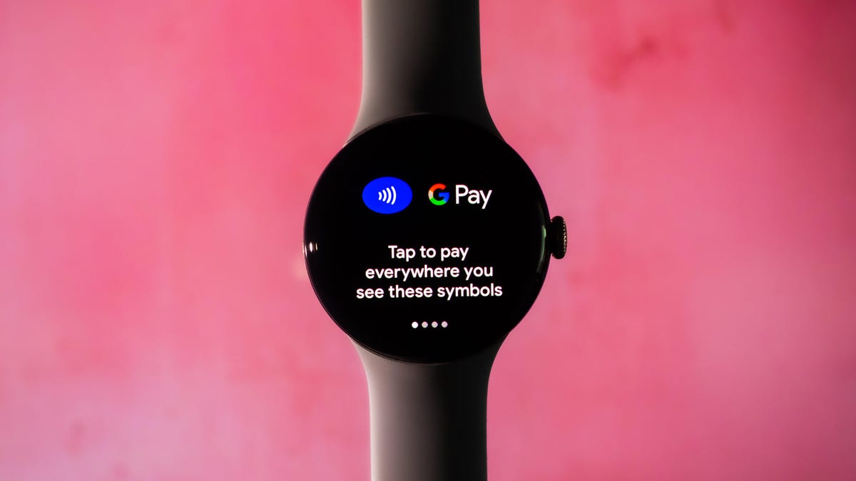 Google Pay Wallet Tap To Pay on Google Pixel Watch 2