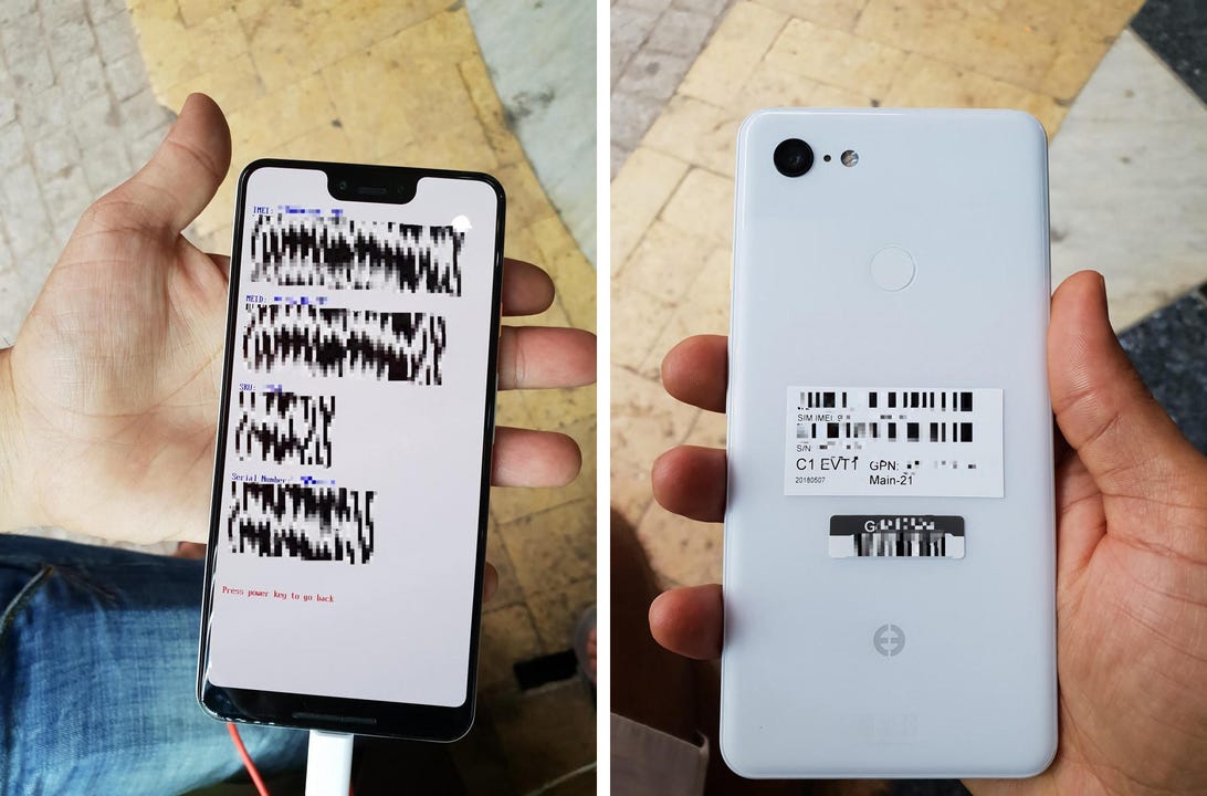 New Pixel 3 leaked photos show deeper notch than iPhone X