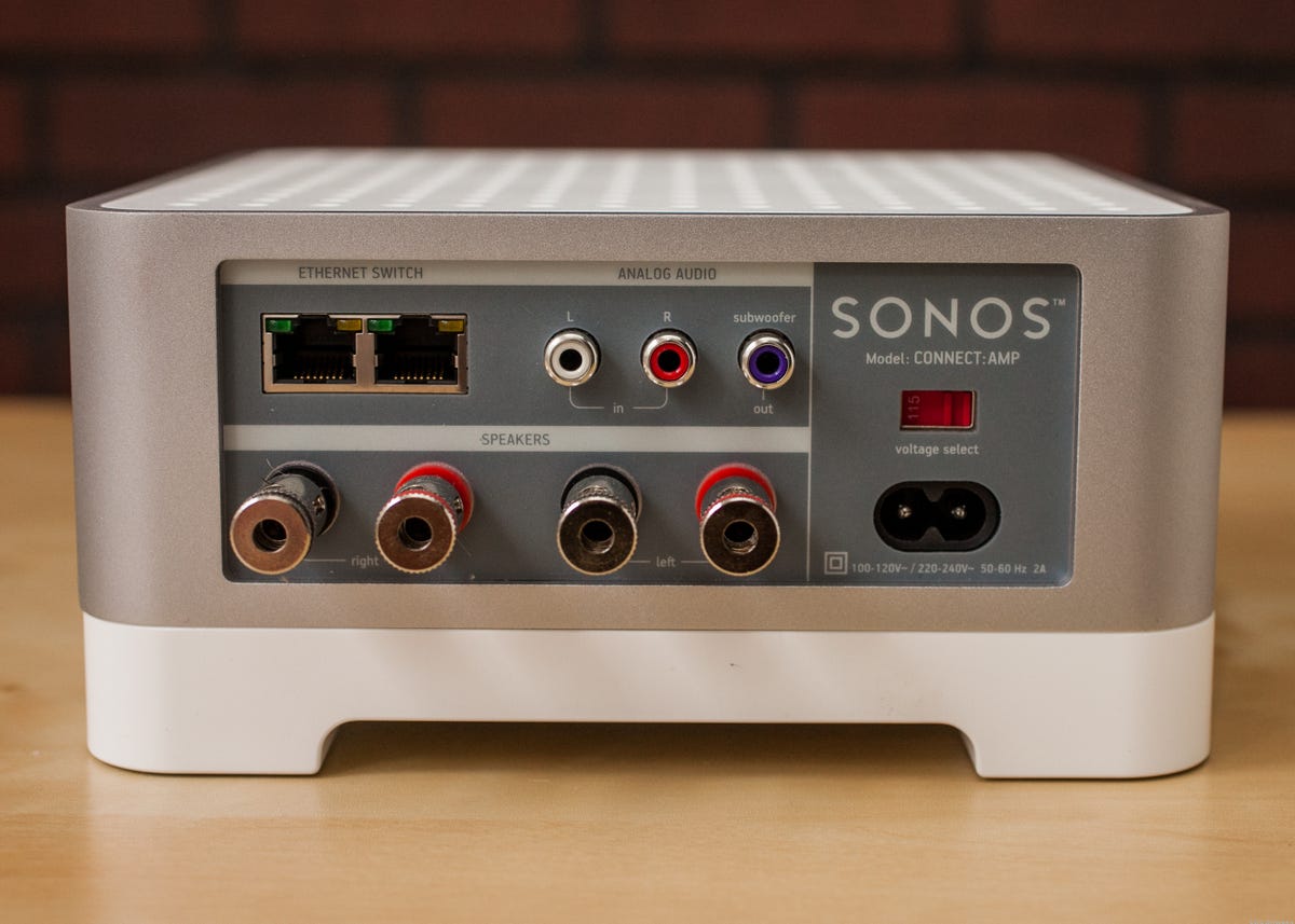 Close-up on Sonos Connect:Amp (pictures) - CNET