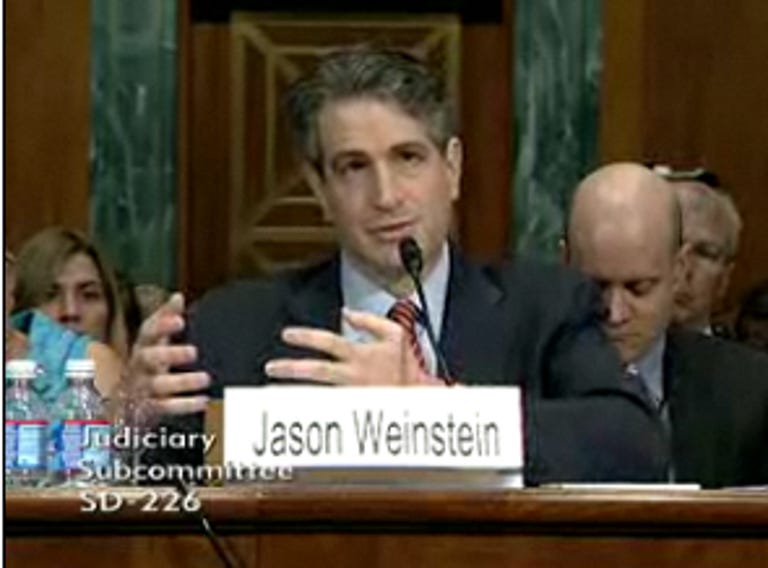 Jason Weinstein, deputy assistant attorney general for the criminal division