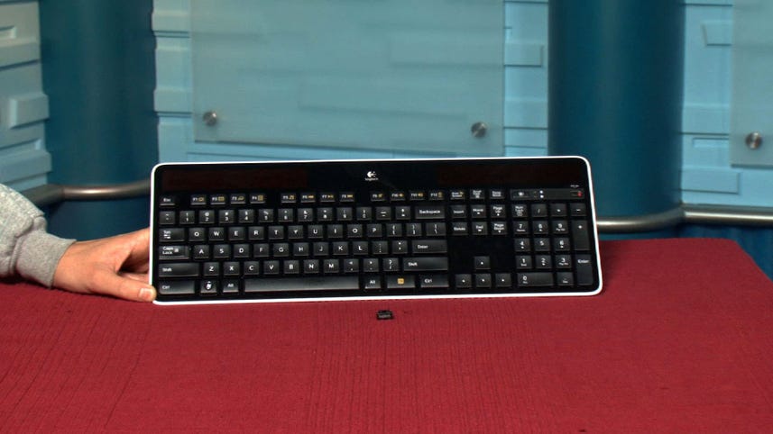 discolor blomst Værdiløs Logitech Wireless Solar Keyboard K750 review: Logitech Wireless Solar Keyboard  K750 - CNET