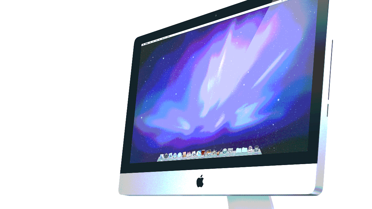 Apple iMac with Magic Trackpad