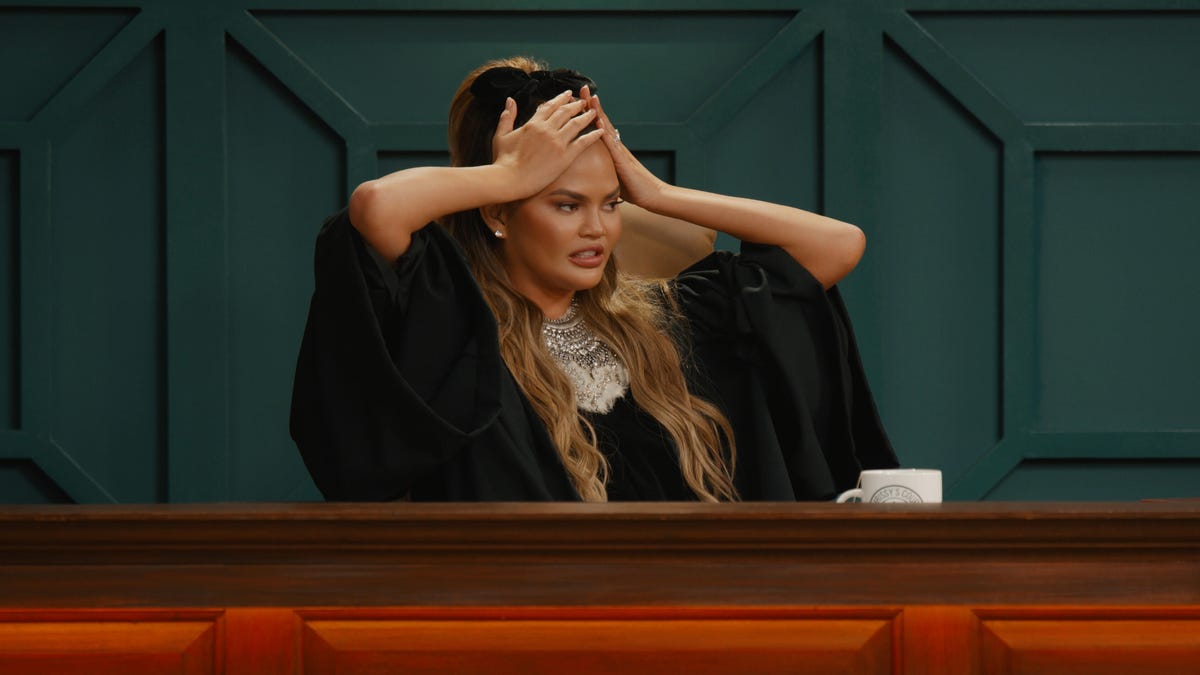 Chrissy Teigen in Quibi's reality show Chrissy's Court