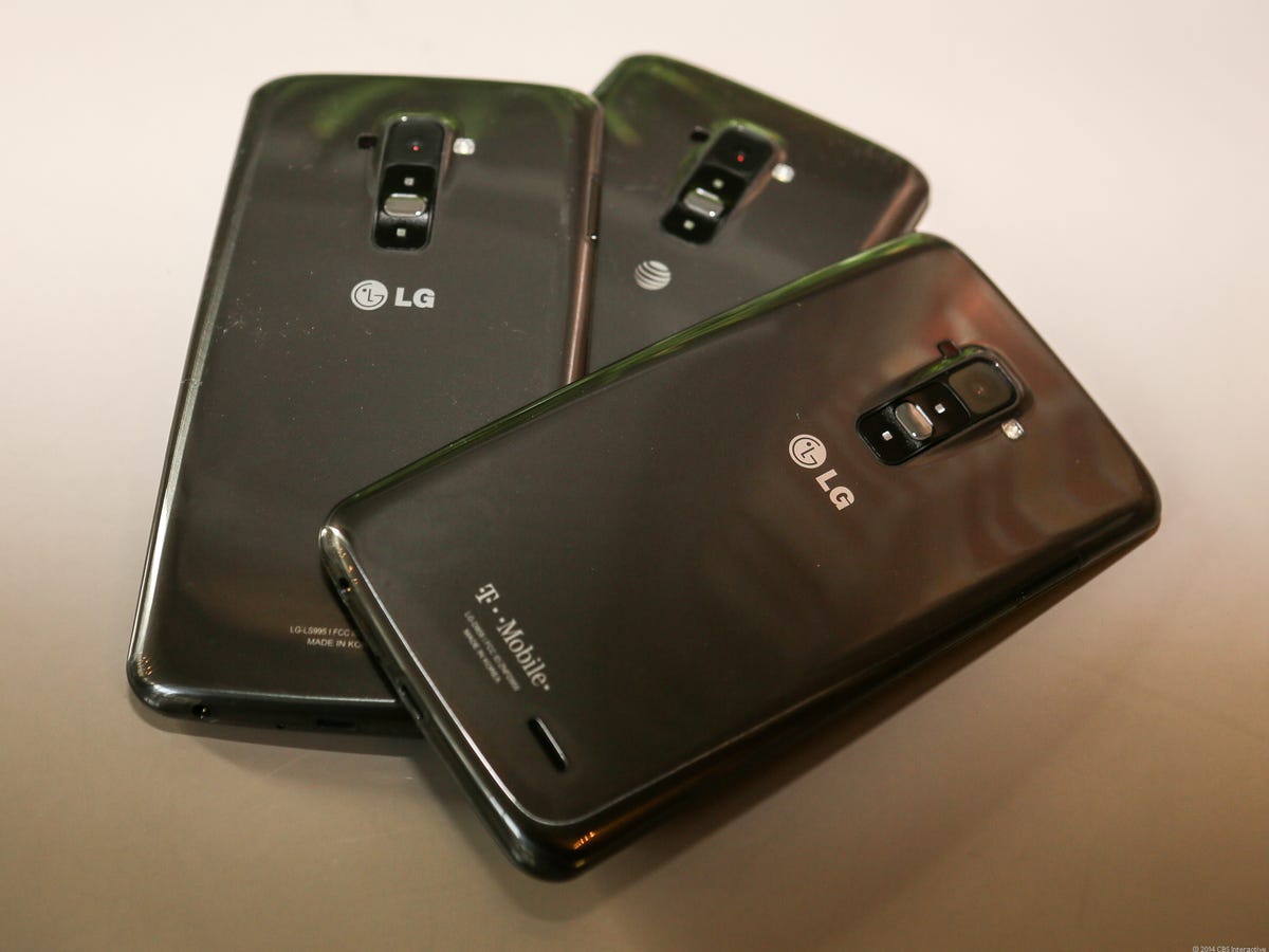 LG G Flex (all carriers rear)