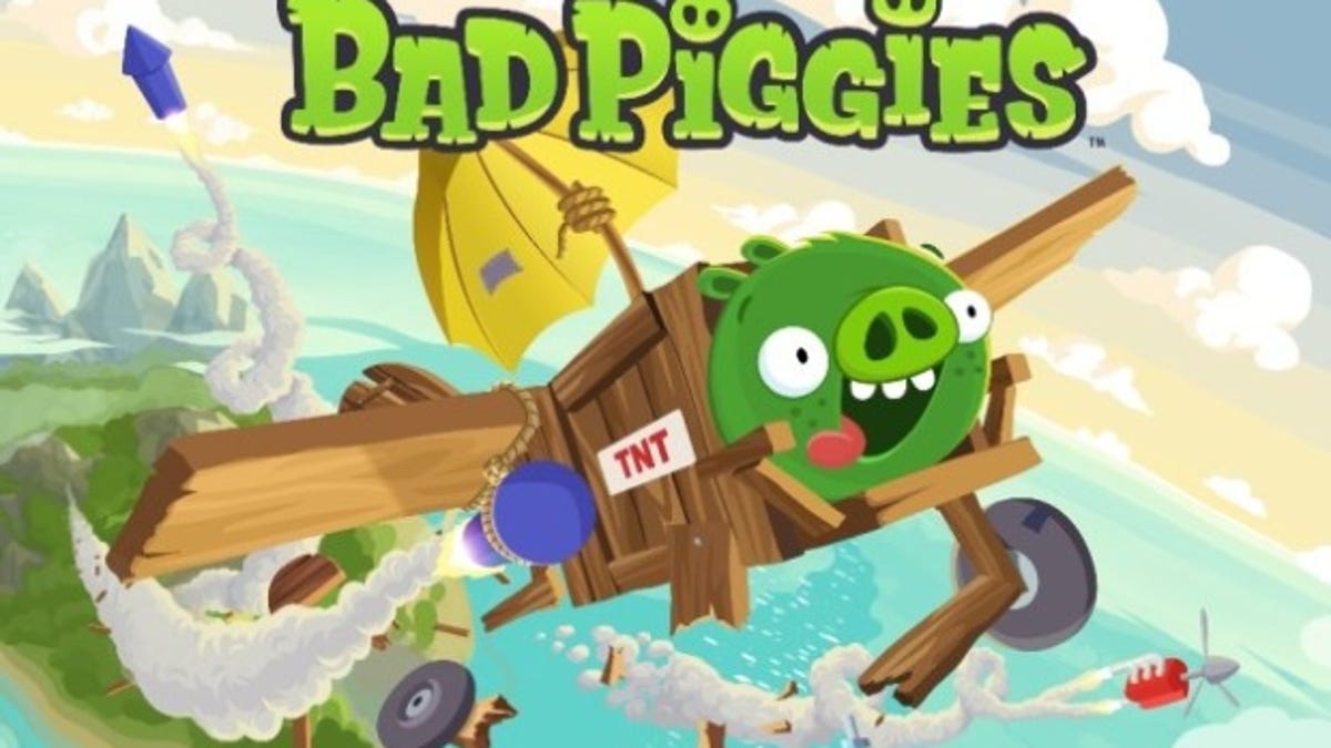 Angry Birds sequel Bad Piggies shows off all-new gameplay - CNET