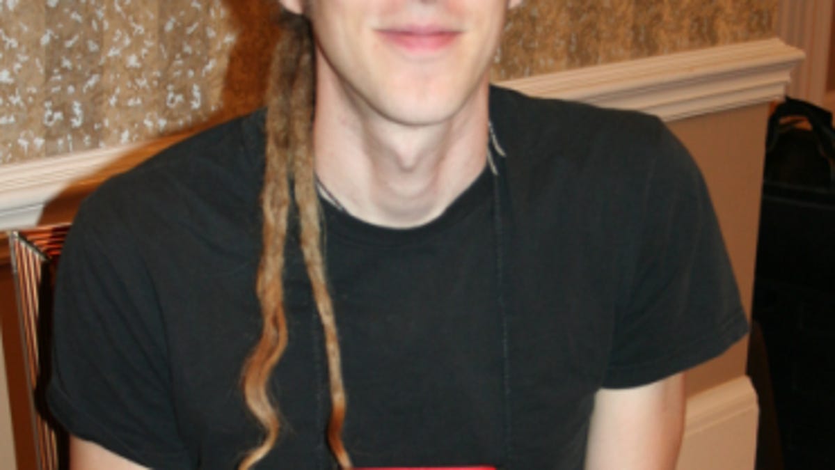 Moxie Marlinspike, in an old photo from Black Hat, continues to attack encryption protocols in his latest research at Defcon.