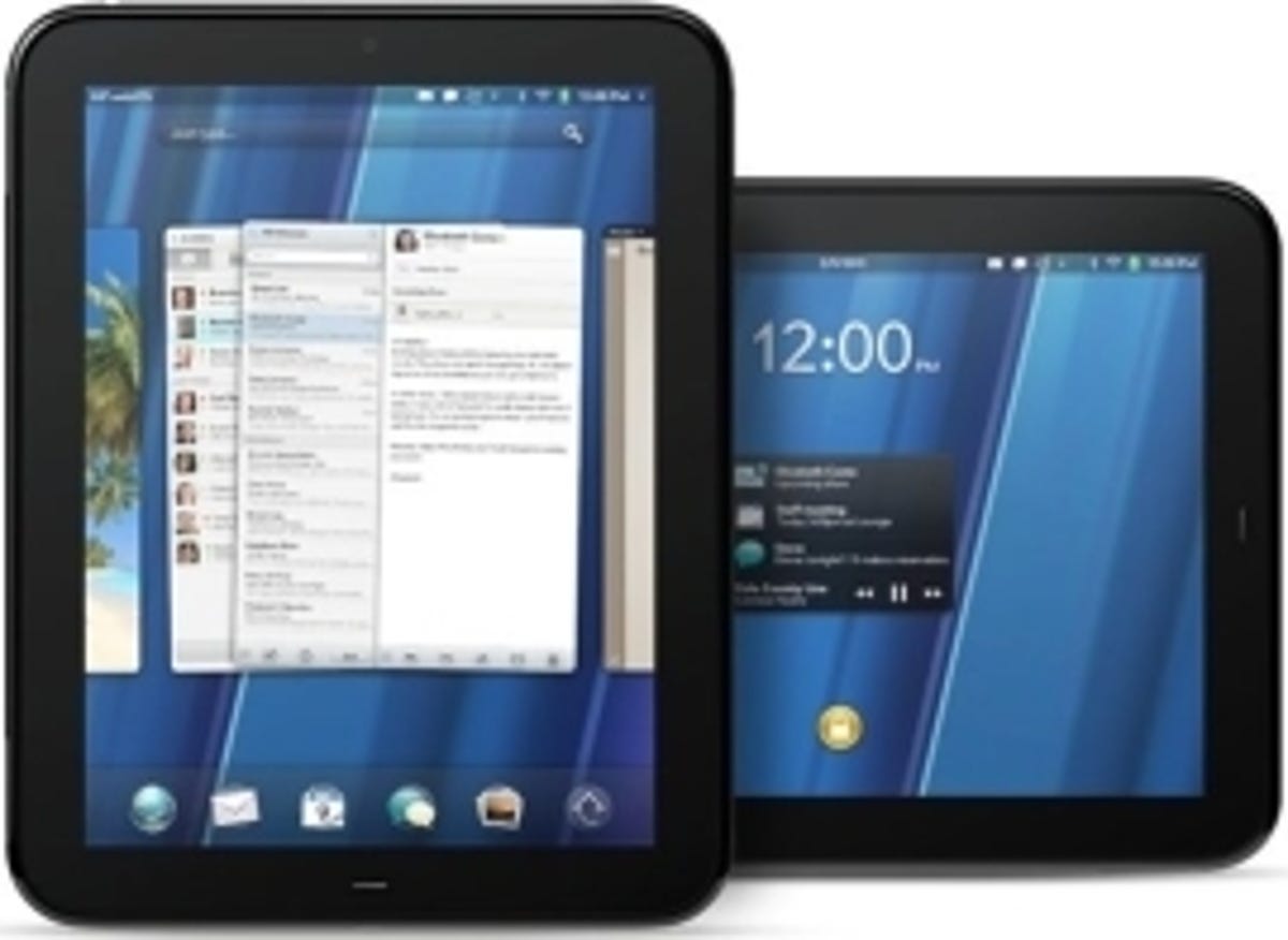 HP's TouchPad tablet.