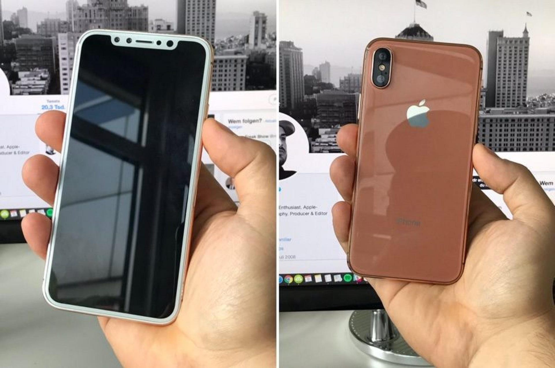 The iPhone 8 dummy