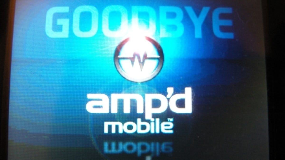Amp'd Mobile says good-bye