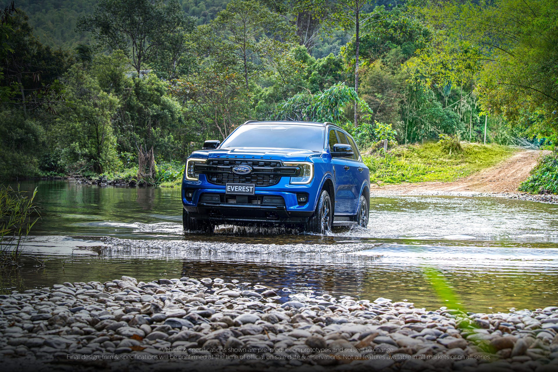 Ford Everest SUV - driving