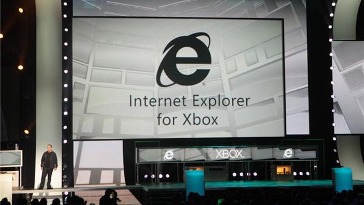 The Xbox 360 will soon have Internet Explorer.