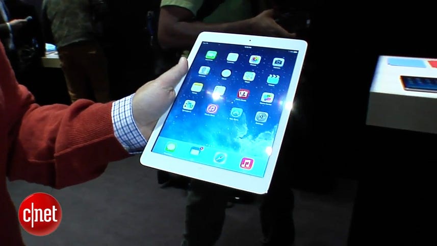 Apple iPad Air hands-on